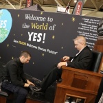 Gentleman Expo walter's shoe shine experience