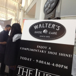 Walter's and complimentary shoe shine for Warner Bros